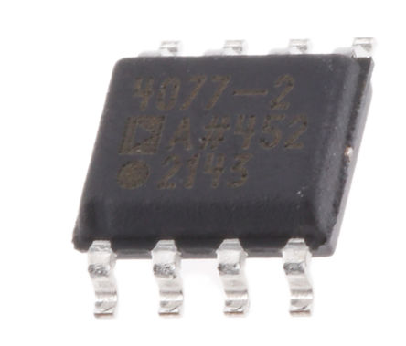 Analog Devices - ADA4077-2ARZ - Analog Devices ADA4077-2ARZ ˫ ȷ Ŵ, 3.9MHz, ʽ, 8 SOICװ		