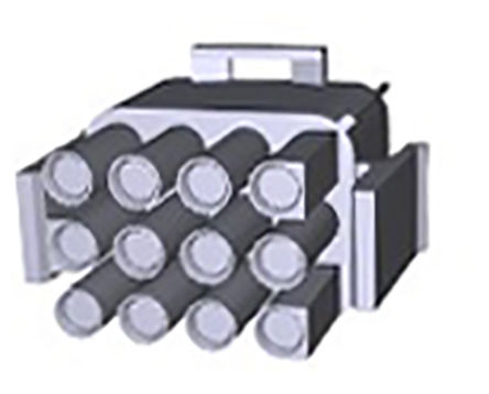 TE Connectivity - 1-480708-0 - TE Connectivity Universal MATE-N-LOK ϵ 6.35mm ھ 3  12 ·  ѹ 1-480708-0		