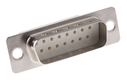 MH Connectors - DBC15SP-NW - MH Connectors MHD ϵ 15· 2.77mmھ ֱ ѹ D-Sub  ͷ DBC15SP-NW, 5A, ƽо		