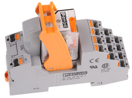 Phoenix Contact - 2903304 - Phoenix Contact 2903304 4 ˫ DIN Rail Ǳ̵, 5 A, 230V ac		