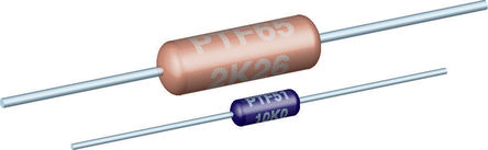 Vishay - PTF56100K00BZEK - Vishay PTF56 ϵ 0.125W 100k  Ĥ̶ PTF56100K00BZEK, 0.1%, 5ppm/C		