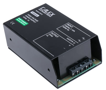 Calex - 52012R - Calex ʽ ǶʽԵԴ 52012R, 216  264V ac, 12V dc, 1A, 12W, 160 x 100 x 57mm		