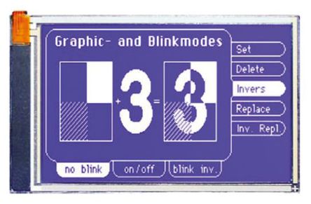 Electronic Assembly - EA eDIP240B-7LWTP - Electronic Assembly ͼ LCD ɫʾ EA eDIP240B-7LWTP, 240 x 128pixels 4.5in, I2CRS232SPI ӿ		