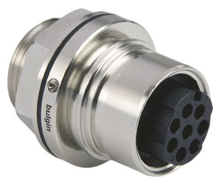 Bulgin - PXM6012/08S/CR - Bulgin 6000 ϵ 8· 尲װ ֱ   PXM6012/08S/CR, ĸ, ʽӺ		