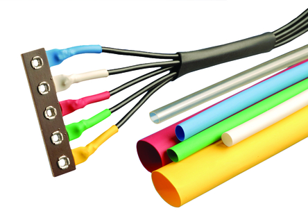 Alpha Wire - F2213/8 BK004 - Alpha Wire ɫ ϩ ׹ F2213/8 BK004, 2:1, 9.53mmֱ, 61m		