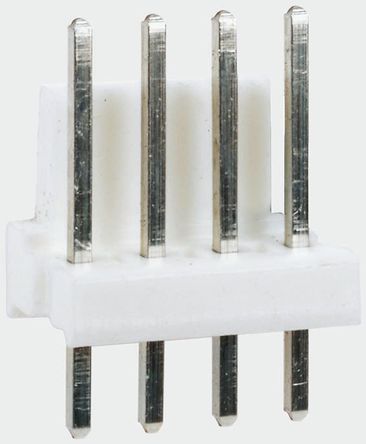 TE Connectivity - 640455-5 - TE Connectivity MTA-100 ϵ�� 5· 2.54mm�ھ� (1��) ֱ�� PCB ���� 640455-5, ���Ӷ˽�, 5A, ͨ��		