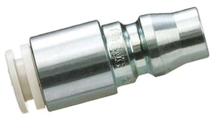 SMC - KK130P-08H - SMC KK130 系列 不锈钢 管对管 管接头 KK130P-08H, 1 MPa最大操作压力, 推入式 8 mm, -5 → +60°C		