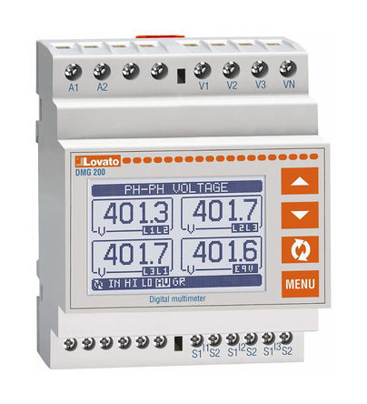 Lovato - DMG210 - Lovato DMG ϵ LCD ʽ๦ܱ DMG210, Ƶʡʡѹ		