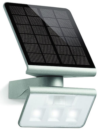 Steinel - XSolar L-S  Silver - Steinel XSolar ϵ 1.2 W IP44 LED  671013, 6 LED, 298 x 189 x 186.5 mm, ̫		