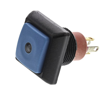 Apem - IPC3SAD1LOS - Apem IPC3SAD1LOS IP67 ɫ ˲  ɫLED 尲װ ť, 5 A@ 28 V ֱ		