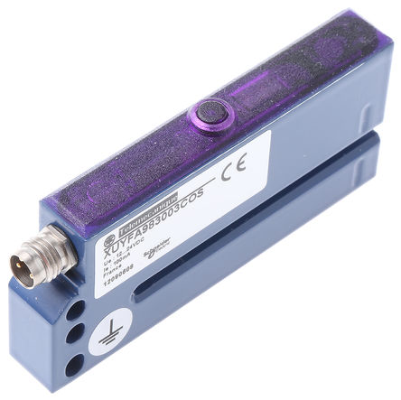 Telemecanique Sensors - XUYFA983003COS - Telemecanique Sensors 3 m  LED Դ  ֱͨΣ 紫 XUYFA983003COS, PNP, 4  M8 , IP65		