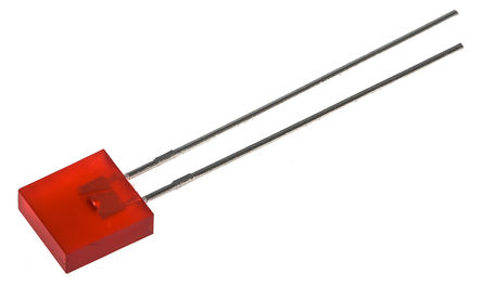 Broadcom - HLMP-0301 - Broadcom HLMP ϵ ɫ (626 nm ) LED HLMP-0301, 1.9 V, 2.1 mcd, 100ӽ  ͨ		