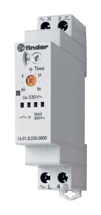 Finder - 14.01.8.230.0000 - Finder IP20 ʱƿ 14.01.8.230.0000, 230 V Դ		