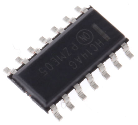 ON Semiconductor - MC74HC14ADR2G - ON Semiconductor MC74HC14ADR2G  ʩ , 5.2mA, 2  6 VԴ, 14 SOICװ		