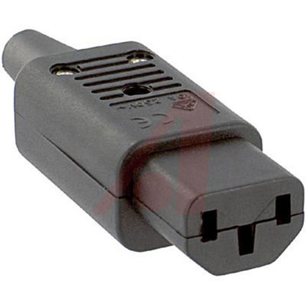 Schurter - 4782.0100 - Schurter °װ C13  IEC  4782.0100, ݶ˽, 10 (IEC) A, 15 (UL & CSA) A, 250 V 		