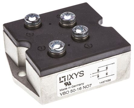 IXYS - VBO50-16NO7 - IXYS VBO50-16NO7  , 50A 1600V, 4 PWS Aװ		