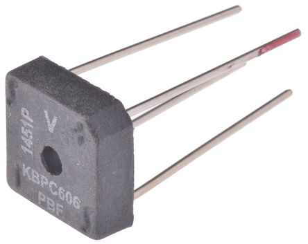 Vishay - VS-KBPC606PBF - Vishay VS-KBPC606PBF  , 6A 600V, 4 D 72װ		