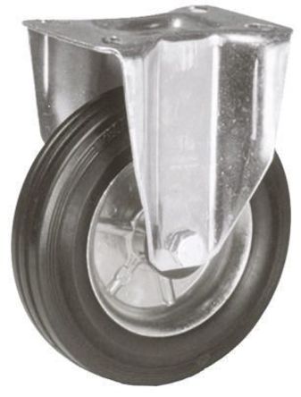 LAG - 12478 - Steel hub fixed castor,160mm 180kg		