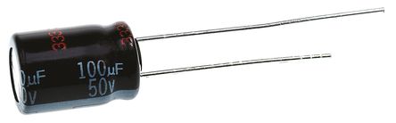 Panasonic - EEUHD1H101 - Panasonic HD  ϵ 50 V ֱ 100F ͨ  EEUHD1H101, 20%ݲ, +105C		