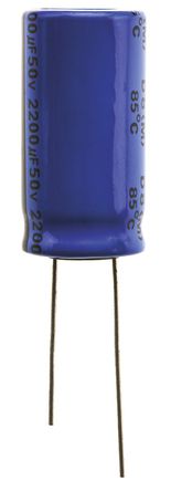 Vishay - MAL203851222E3 - Vishay 038 RSU ϵ 50 V ֱ 2200F ͨ  MAL203851222E3, 20%ݲ, +85C		