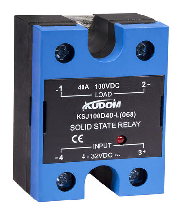 Kudom - KSJ100D40-L(068) - Kudom 40 A 尲װ ̵̬ KSJ100D40-L(068), л, 100 V ֱ		