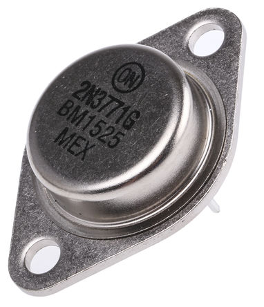 ON Semiconductor - 2N3771G - ON Semiconductor 2N3771G , NPN , 30 A, Vce=40 V, HFE:5, 50 kHz, 2 TO-204AAװ		