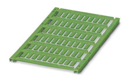 Phoenix Contact - 0801435 - Phoenix Contact 60װ ɫ Ƭ̶ ±ʶ 0801435, 4mm, 10 mm		