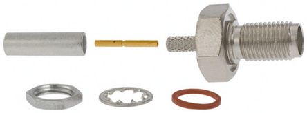 TE Connectivity - 5447650-3 - TE Connectivity SMA ϵ 5447650-3 50 °װ ͷ SMA  , ѹӶ˽, ͬµ		