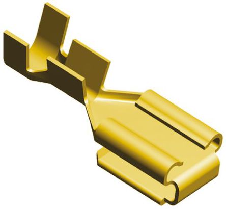 TE Connectivity - 61944-1 - TE Connectivity FASTON .250 ϵ ѹӱʽ 61944-1, о, 6.35 x 0.81mmӼ, 18AWG  14AWG		