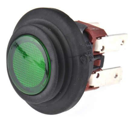 Molveno - RMASK128C1E00000 - Molveno RMASK128C1E00000 IP65 ɫ  -  DPST 尲װ ť, 16 A		