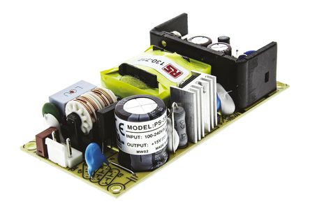 RS Pro - PS-35-15 - RS Pro 36W  ǶʽģʽԴ SMPS PS-35-15, 127  370 V dc, 90  264 V ac, 15V dc, 2.4A, 81%Ч, ʽװ		