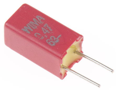 WIMA - MKS02/0.47/63/20 - WIMA MKS 02MKS02 ϵ 470nF ͨ PET  (PET) MKS02/0.47/63/20, 20%ݲ, 40 V 63 V ֱ, -55  +100 C		