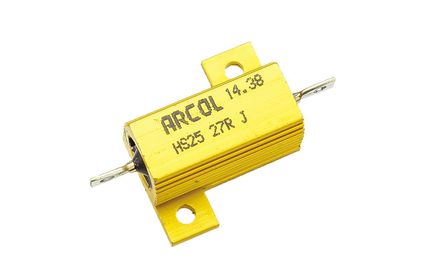 Arcol - HS25 27R J - Arcol HS25 ϵ HS25 27R J 25W 27 5%  尲װ̶ֵ, Ӷ, Ƿװ		