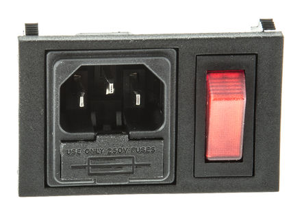 Bulgin - BZH01/Z0000/02 - Bulgin Ƕʽ C14 IEC ͷ BZH01/Z0000/02		