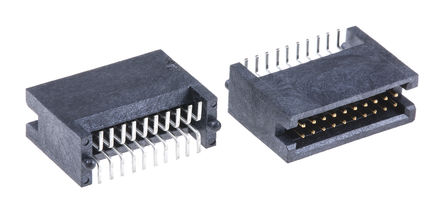 Samtec - TFM-110-32-S-D-A - Samtec TFM Tiger Eye ϵ 20· 1.27mmھ (2) ֱ PCB  TFM-110-32-S-D-A, Ӷ˽, 2A, 氲װ		