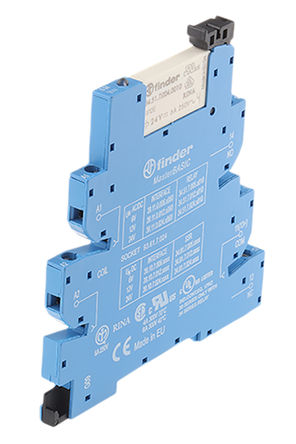 Finder - 39.11.0.024.0060 - Interface module SPDT 6A 24V ac/dc		