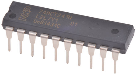 NXP - 74HCT241N - NXP 74HCT241N HCT ϵ 8λ ̬ Ƿ ·, 20 PDIPװ		