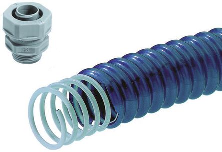 Lapp - (1) x 64453700 & (10) x 55501330 - Lapp SILVYN FD-PU ϵ 10m ɫ ֵ˿ IP65 Ե (1) x 64453700 & (10) x 55501330, 16mm ھ , 21mm ⾶ , 21 mm С뾶, M20		