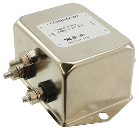 Schaffner - FN612-20-10 - Schaffner FN612 ϵ 20A 250 V , 400Hz ̰װ EMI ˲ FN612-20-10, Ӷ		