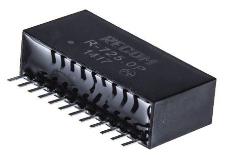 Recom - R-725.0P - Recom 10W ѹ R-725.0P, 6.5  28V, 5V, 2A SIP װ		