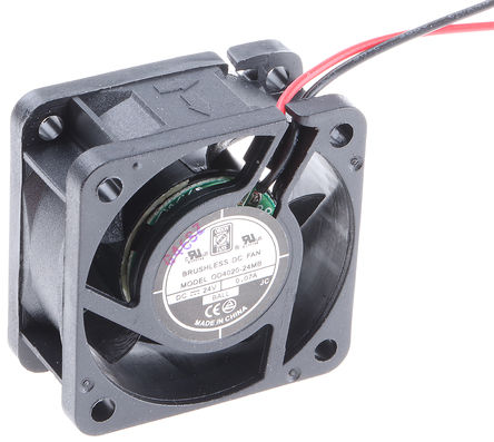 RS Pro - OD4020-24MB - RS Pro OD4020 ϵ 1.7W 24 V ֱ  OD4020-24MB, 13.6m3/h, 6900rpm, 40 x 40 x 20mm		