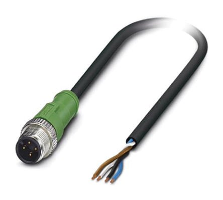 Phoenix Contact - 1431500 - Phoenix Contact 1431500 5m M12 4   º		