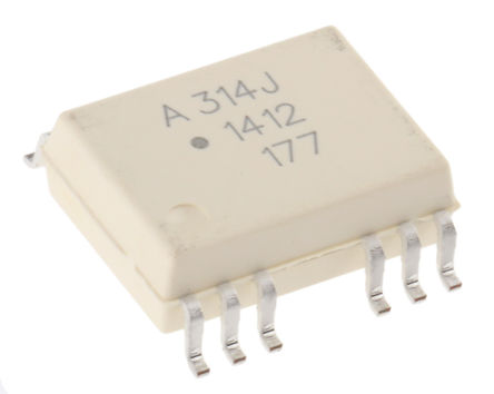 Broadcom - HCPL-314J-000E - Broadcom ˫ͨ�� ���� HCPL-314J-000E, ֱ������, ��������, 16���� SO ��װ		