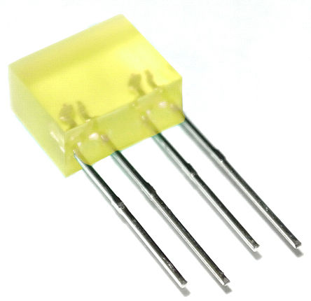 Kingbright - L-835/2SYDTK - Kingbright  ɫ LED ʾ L-835/2SYDTK, 120 mcd, ͨװװ		