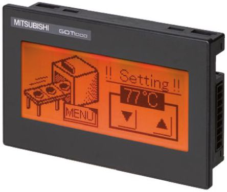 Mitsubishi - GT1020-LBD - Mitsubishi 3.7 in GOT1000 ϵ ɫ LCD  HMI GT1020-LBD, IP67, , 160 x 64pixelsֱ		