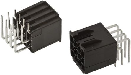 TE Connectivity - 282357-1 - TE Connectivity AMP Universal Power ϵ 12· 4.6mmھ ֱ PCB  282357-1, Ӷ˽, 12A, ͨ		