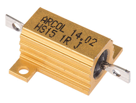 Arcol - HS15 1R J - Arcol HS15 ϵ HS15 1R J 15W 1 5%  尲װ̶ֵ, Ӷ, Ƿװ		