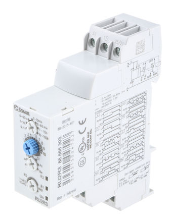 Crouzet - 88866303 - Crouzet ๦ܣ· ʱ̵ 88866303, 0.1 s  100 h, 2, 2 /, 12  240 V /ֱ		