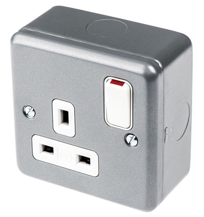 MK - K2977 ALM - MK Metalclad Plus ϵ IP2XD 1 ɫ ֣Ʋ G  - Ӣʽ Դ K2977 ALM, 迪, 13A, 230V ac		