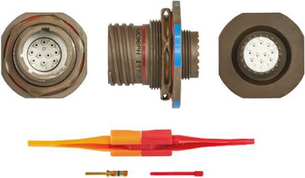 ITT - KJB7T13W98PN - ITT KJB ϵ 10· 尲װ Բ   KJB7T13W98PN, о, ǳߴ13, MIL-DTL-38999		